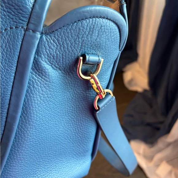 Michael Kors large blue chambray Carine bag - Picture 6 of 12